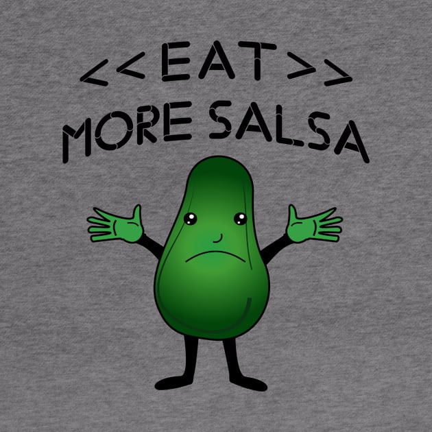 Funny Avocado Guacamole TShirt by karolynmarie